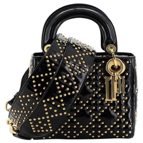 lady dior studded|dior cannage bag.